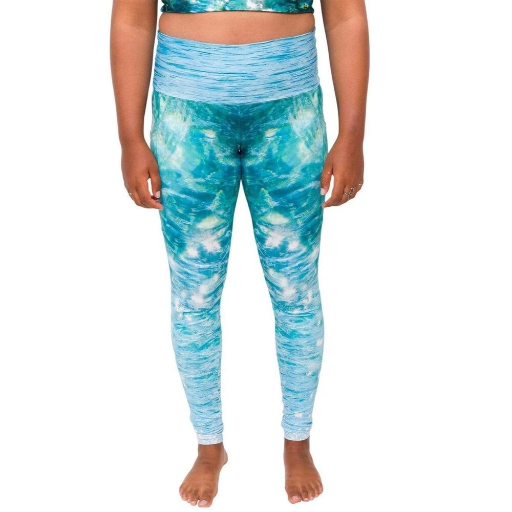 Waterlust UPF 50+ Protection Swim Leggings Stretch Women 3XL Quick Dry Pockets